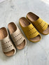 Women Open Toe Slide On Platform